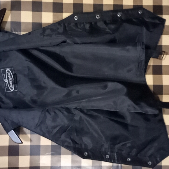 Dual Control authentic article leather vest sz(m) - Picture 7 of 9